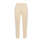 Gule Stretch Crepe Slim Fit Bukser