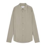 Trykt Twill Button-Up Skjorte