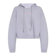 Hoodie Sweatshirt med Snørelukning