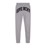 Logo Cotton Sweatpants med broderede detaljer