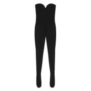 Techno Fabric Sweetheart Jumpsuit