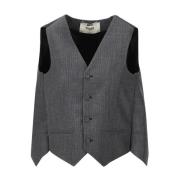 Stribet Vest Top Runway Stil