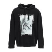 Grafisk Printet Sweatshirt