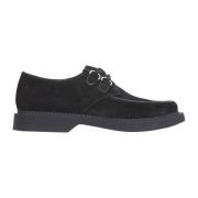 Suede Derbies Snøresko Kvinder