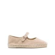 Beige Flade Espadriller