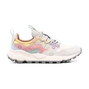 Pink Multifarvet Lavtop Sneakers