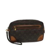 Pre-owned Canvas louis-vuitton-tasker