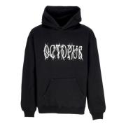 Logo Hoodie Sort Tentacles Stil