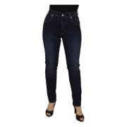 Højtaljede Skinny Denim Jeans