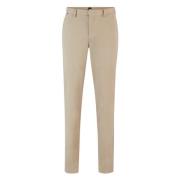 Beige Open Trousers