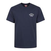 Blå Dragonfly Crew Neck T-Shirt