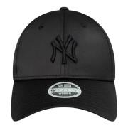 Sort Yankees Satin Kasket