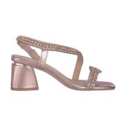 Snake Heel Sandal