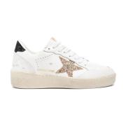 Glitter Star Læder Sneakers