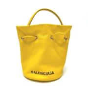 Pre-owned Laeder balenciaga-tasker