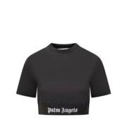 Casual Bomuld T-shirt i Trendy Stil