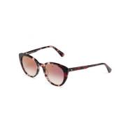 Multifarvet Acetat Solbriller Gradient Pink