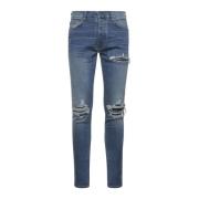 Slidte Skinny Blå Jeans