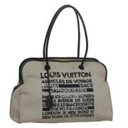 Pre-owned Canvas louis-vuitton-tasker