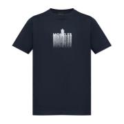 T-shirt med trykt logo