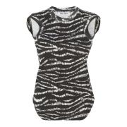 Sort Zebra Print Tank Top