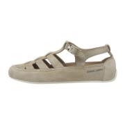 Suede sandals ROCK T-BAR