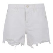 Milkyway Distress Hem Lange Shorts