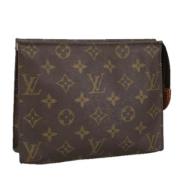 Pre-owned Canvas louis-vuitton-tasker