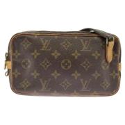 Pre-owned Canvas louis-vuitton-tasker