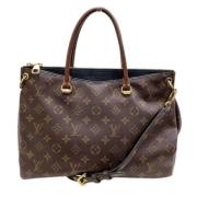 Pre-owned Canvas louis-vuitton-tasker