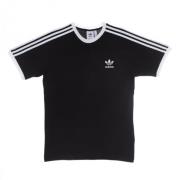 3 Stripes Tee - Sort Streetwear