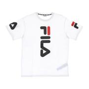 Hvid Herre Crew Neck T-Shirt