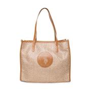 Stilfuld Chevron Tote Taske