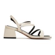 Block Heels Sandals Maria - Beige