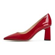 Block Heels Pumps Silvia - Red