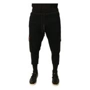 Cargo Jogger Sweatpants med Logo Detaljer