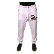 Panda Patch Bomuld Jogger Bukser