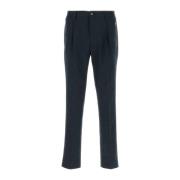 Midnight Blue Stretch Cotton Pant