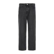 Tapered Fit Jeans med Baglogo