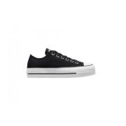 Canvas Platform Sneakers