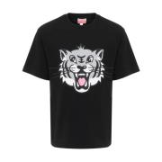 Glad Tiger Klassisk T-shirt