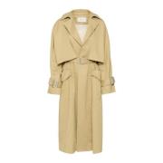 3-i-1 Trenchcoat Mørk Gul/Beige