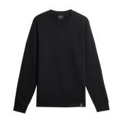 Mid Layers Clamp Mærket Crew Neck Sweatshirt