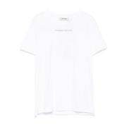 Hvide Crew Neck T-shirts og Polos