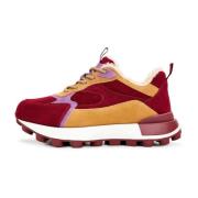 Chunky Platform Sneakers - Bordeaux