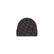 Stilfuldt Mønster Polyester Beanie Hat