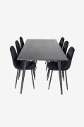 Spisegruppe Dipp med 6 spisebordsstole Polar