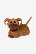 Trædekoration Hund Coco 10 cm Eg