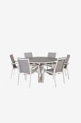 Spisegruppe Copacabana med 6 stole Parma