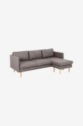 Sofa 2-pers. med chaiselong Milly
